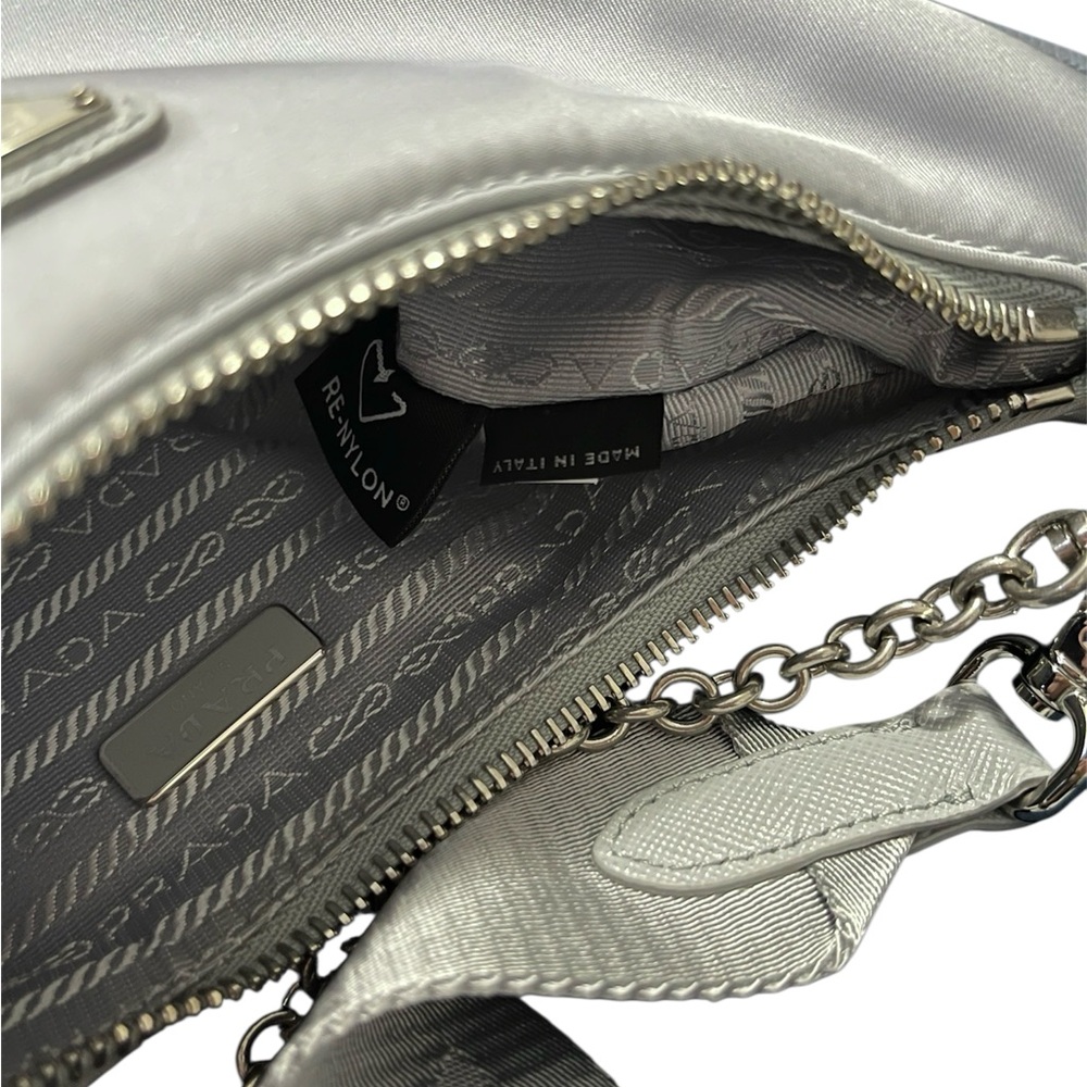 Prada Cornflower Blue Re-Edition 2005 Nylon Bag - Picture 5 of 6